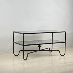  Design Fr res Smoked Glass Entretoise 2 Tier Cocktail Table by Design Fr res - 4801238