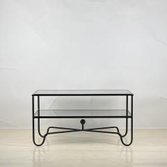  Design Fr res Smoked Glass Entretoise 2 Tier Cocktail Table by Design Fr res - 4801239