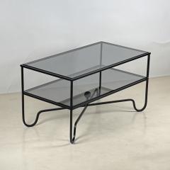  Design Fr res Smoked Glass Entretoise 2 Tier Cocktail Table by Design Fr res - 4801241