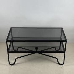  Design Fr res Smoked Glass Entretoise 2 Tier Cocktail Table by Design Fr res - 4801242