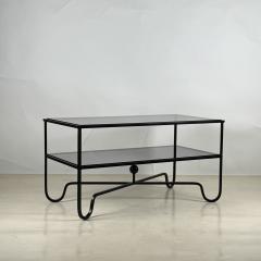  Design Fr res Smoked Glass Entretoise 2 Tier Cocktail Table by Design Fr res - 4801244