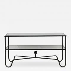  Design Fr res Smoked Glass Entretoise 2 Tier Cocktail Table by Design Fr res - 4801325