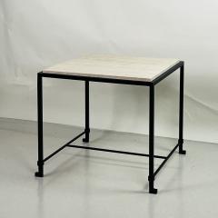  Design Fr res Square Diagramme Side Table in Travertine by Design Fr res - 4413213