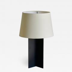  Design Fr res The Croisillon Matte Black Steel and Parchment Lamp - 740760
