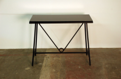  Design Fr res The Trapeze Wrought Iron and Lacquer Console - 719908