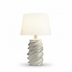  Design Fr res White Strates Ceramic Lamp by Design Fr res - 4486390