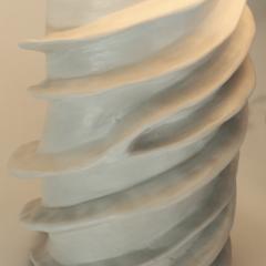  Design Fr res White Strates Ceramic Lamp by Design Fr res - 4486396