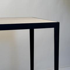  Design Fr res tude Wrought Iron and Honed Cream Limestone Console by Design Fr res - 4328017