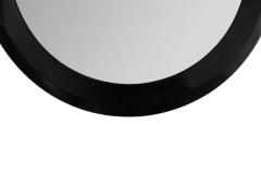  Design Institute America DIA Black Lacquered Mirror 1970s - 575260