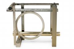  Design Institute America DIA DIA Mid Century American Modern Chrome Brass Dining Table Frame - 4272627