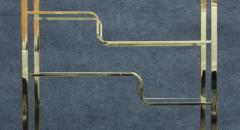  Design Institute America DIA DIA Milo Baughman Style Adjustable Brass Glass Etagere Mid Century Art Deco - 3594303