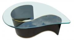  Design Institute America DIA Kaizo Oto for DIA Bronze Powdercoated Curved Steel Teardrop Glass Post Modern - 3181260