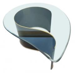  Design Institute America DIA Kaizo Oto for DIA Bronze Powdercoated Curved Steel Teardrop Glass Post Modern - 3181264