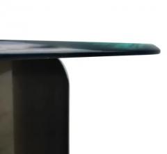  Design Institute America DIA Kaizo Oto for DIA Bronze Powdercoated Curved Steel Teardrop Glass Post Modern - 3181295