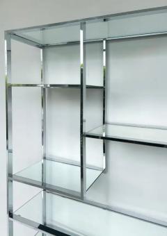  Design Institute America DIA Mid Century Chrome Etagere Design Institute of America Attributed - 3638635