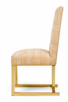  Design Institute America DIA Set of 6 DIA Dining Side Chairs in Textured Stripe Upholstery - 4273492