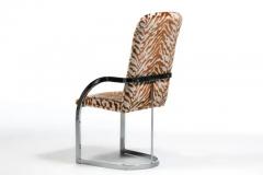  Design Institute America DIA Tall Back Design Institute of America Dining Chairs in Tiger Velvet Set of 4 - 4117952