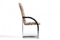  Design Institute America DIA Tall Back Design Institute of America Dining Chairs in Tiger Velvet Set of 4 - 4117967