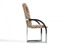  Design Institute America DIA Tall Back Design Institute of America Dining Chairs in Tiger Velvet Set of 4 - 4117971
