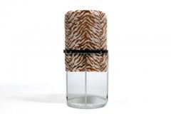  Design Institute America DIA Tall Back Design Institute of America Dining Chairs in Tiger Velvet Set of 4 - 4117980