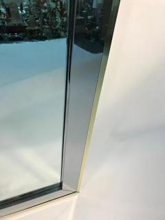  Design Institute America Elegant Brass and Chrome Wall Mirror by Design Institute of America - 410875