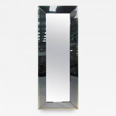  Design Institute America Elegant Brass and Chrome Wall Mirror by Design Institute of America - 411313
