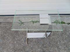  Design Institute America Fantastic DIA Chrome Glass Cigarette Side Table Mid Century Modern - 1498236