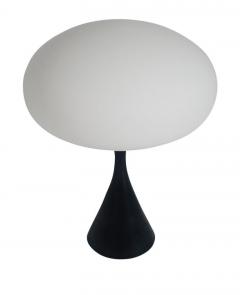  Design Line Mid Century Modern Mushroom Table Lamp by Designline in Black White - 2632177