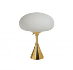 Design Line Mid Century Modern Mushroom Table Lamp by Designline in Brass Gold Color - 3536349