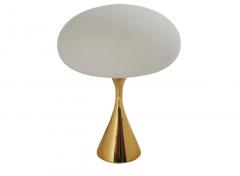  Design Line Mid Century Modern Mushroom Table Lamp by Designline in Brass Gold Color - 3536350