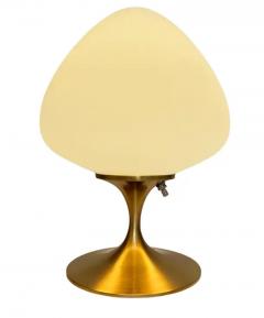  Design Line Modern Tulip Bedside Table Lamp or Desk Lamp by Designline in Gold Brass - 3708490