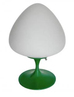  Design Line Modern Tulip Bedside Table Lamp or Desk Lamp by Designline in Green with Glass - 3708571