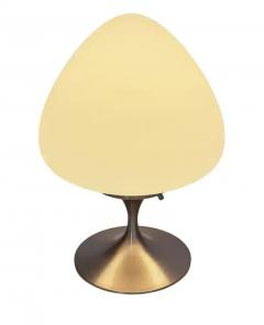  Design Line Modern Tulip Bedside Table Lamp or Desk Lamp by Designline in Silver Nickel - 3708532