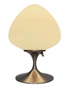  Design Line Modern Tulip Bedside Table Lamp or Desk Lamp by Designline in Silver Nickel - 3708536