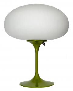  Design Line Tall Stemlite Table Lamp by Designline in Avocado Green with White Frosted Shade - 3781238