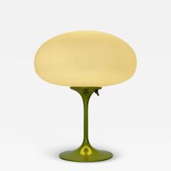  Design Line Tall Stemlite Table Lamp by Designline in Avocado Green with White Frosted Shade - 3782167