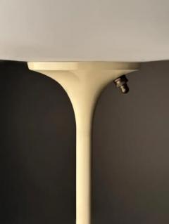  Design Line Tall Stemlite Table Lamp by Designline in Beige with White Frosted Glass Shade - 3808258