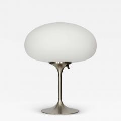  Design Line Tall Stemlite Table Lamp by Designline in Chrome with White Frosted Shade - 3782164