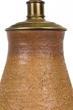  Design Technics Design Technics Ceramic Torpedo Column Table Lamp on Wood Stand - 4163026