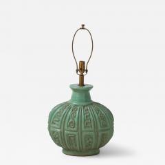  Design Technics Design Technics Jade Glazed Ceramic Lamp - 3935675