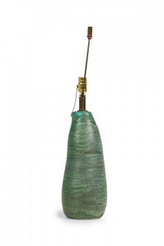  Design Technics Design Technics Mid Century American Ceramic Seafoam Green Glazed Table Lamp - 4162694