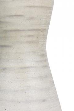  Design Technics Design Technics Mid Century American Ceramic White Chalk Glazed Table Lamp on Wo - 4658721