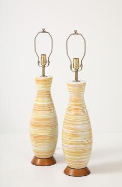  Design Technics Design Technics Striated Ceramic Lamps - 4588235