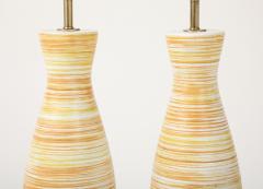  Design Technics Design Technics Striated Ceramic Lamps - 4588239
