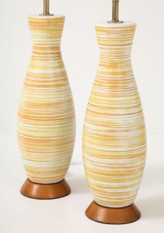  Design Technics Design Technics Striated Ceramic Lamps - 4588241