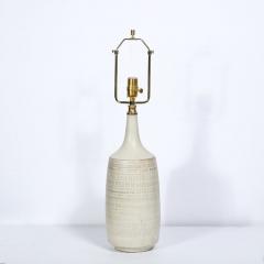  Design Techniques Mid Century Modern Dove Gray Ceramic Table Lamp by Design Techniques - 2809464