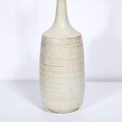  Design Techniques Mid Century Modern Dove Gray Ceramic Table Lamp by Design Techniques - 2809466
