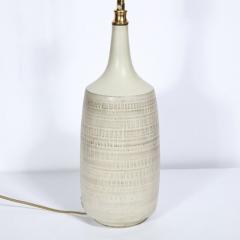  Design Techniques Mid Century Modern Dove Gray Ceramic Table Lamp by Design Techniques - 2809473