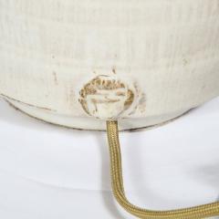  Design Techniques Mid Century Modern Dove Gray Ceramic Table Lamp by Design Techniques - 2809474