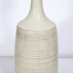  Design Techniques Mid Century Modern Dove Gray Ceramic Table Lamp by Design Techniques - 2809477
